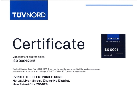 The company passed ISO 9001:2015 on 1998